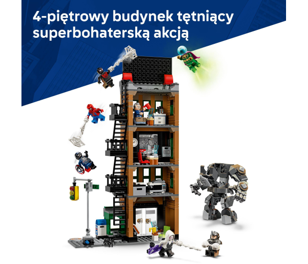LEGO Marvel 76342 Spider-Man kontra Mysterio: Daily Bugle - 1473565 - zdjęcie 5